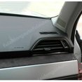 thumbnail image 3 of for Audi Q3 2019 - 2023 Carbon Fiber ABS Interior L&R Air Vent Socket Cover Trim -, 3 of 4
