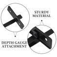 thumbnail image 3 of WHAMVOX 2PCS Circular Saw Fence Black Metal Adjustable Rip Fence for Professionals in Woodworking, 3 of 8