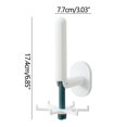 thumbnail image 3 of Yhmxh Hook,Hangers,Wall Hooks,Coat Rack,Hooks For Hanging Home Multi-functional Kitchen Rotating Hook On The Wall Six-claw Punch- Strong Load-bearing Viscose Wall Hook Claw Hook, 3 of 3