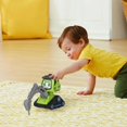 thumbnail image 4 of Green Push Back Inertia Engineering Toy Car Plastic 6.50X3.94X2.56 Inches Educational Press Action Vehicle For Children Learning Play Green, 4 of 6