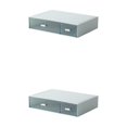 thumbnail image 4 of fastboy Neat And Tidy Storage Box - plify Life With Organized Storage Multilayer Stackable Desk Organizer blue 2 drawer 2Set, 4 of 6