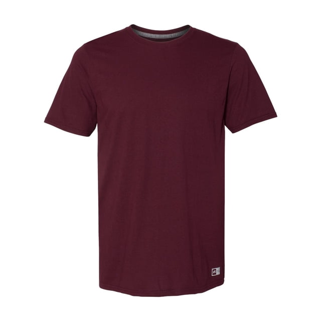 Russell Athletic Essential 60/40 Performance T-Shirt, XL, Maroon