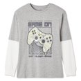 thumbnail image 1 of George Boys' Long Sleeve Fooler Tee, 1 of 2