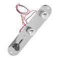 thumbnail image 4 of Guitar Prewired Circuit Board, High Durability Rust  Metal Guitar Control Plate  Plating Surfaces  For TL Electric Guitar Gold,Silver,Black, 4 of 8