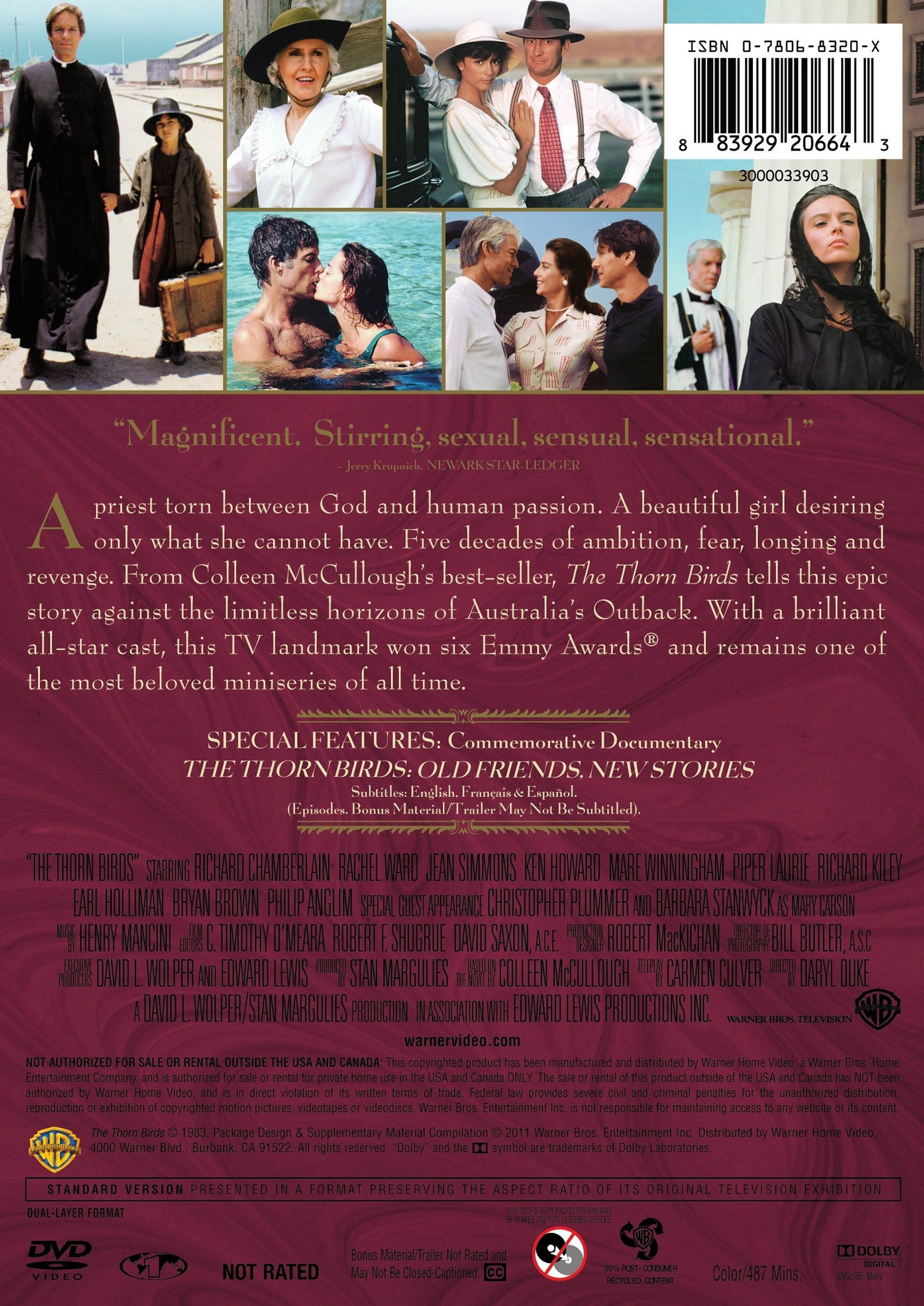 The Thorn Birds: The Complete Collection (Box Set) [DVD] - Walmart.ca