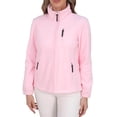 thumbnail image 1 of Gpaecead Polar Fleece Coat Ladies' Casual Colored Full Zip Multi Pocket Long Sleeved Fleece Jacket, 1 of 8