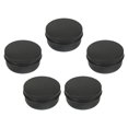 thumbnail image 4 of Transemion 5pcs Empty Aluminum Jars Cosmetic Screw Balm Lip Lid Cans Containers Black 50ml 1Set, 4 of 6