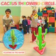 thumbnail image 1 of Bague de Lancer de Cactus pour Enfants 6 Anneaux Jeu de Combinaison Multijoueur Bague Jouet, 1 of 8