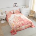 thumbnail image 3 of YST Girly Castle Comforter Set Full Romantic Castle Bedding,Dreamy Garden Flowers Bedding Comforter Sets Rainbow Butterfly Roses Floral Duvet Insert Princess Palace Room Decor, 3 of 6