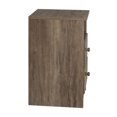thumbnail image 4 of Prepac Table de chevet Astrid, deux tiroirs, gris vieilli, 4 of 9