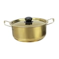 thumbnail image 3 of simhoa Casserole à Ramen Coréenne Maison Polyvalente Casserole à Soupe au Kimchi pour Randonnée Camping Restaurant 20 cm, 3 of 8