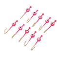 thumbnail image 3 of Fishhooks,10Pcs Heads Fishing Lure Pink Ice Fishing Jigs Ice Fishing Jigs Convenient Use, 3 of 8