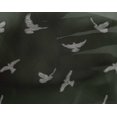 thumbnail image 3 of oneOone Georgette Viscose Fabric Bird Ikat Print Sewing Fabric BTY 42 Inch Wide, 3 of 3