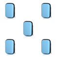 thumbnail image 3 of jesticaly Earphone Carry Case with Zipper Earbud Wireless Wired Storage Box Organizer Multi-purpose for Protection Pouch for Outdoor Blue 5Set, 3 of 6