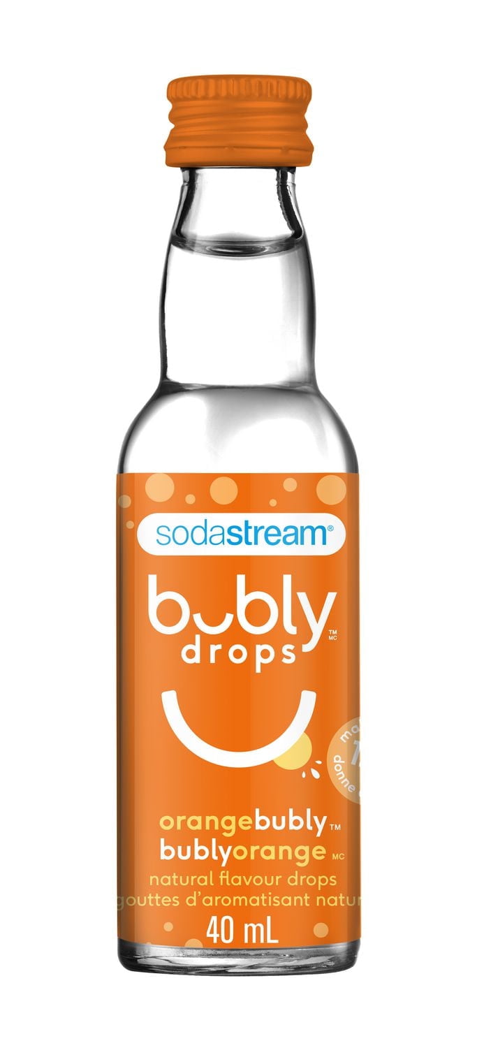 SodaStream pétillant laisse tomber Orange