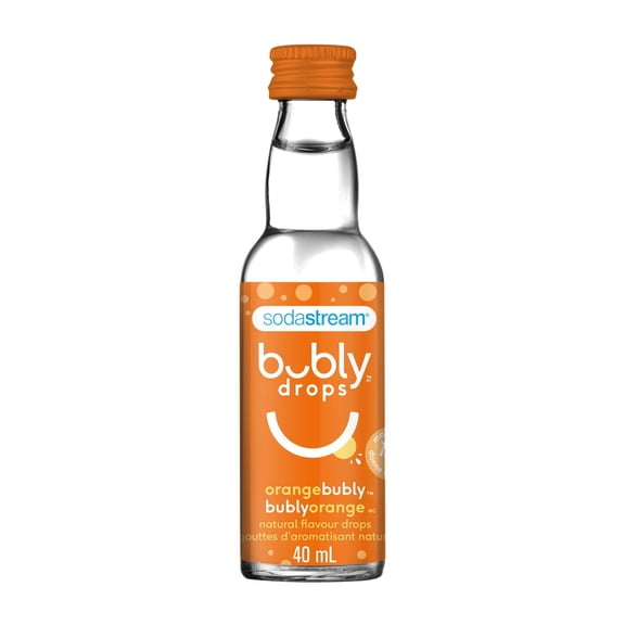 SodaStream pétillant laisse tomber Orange