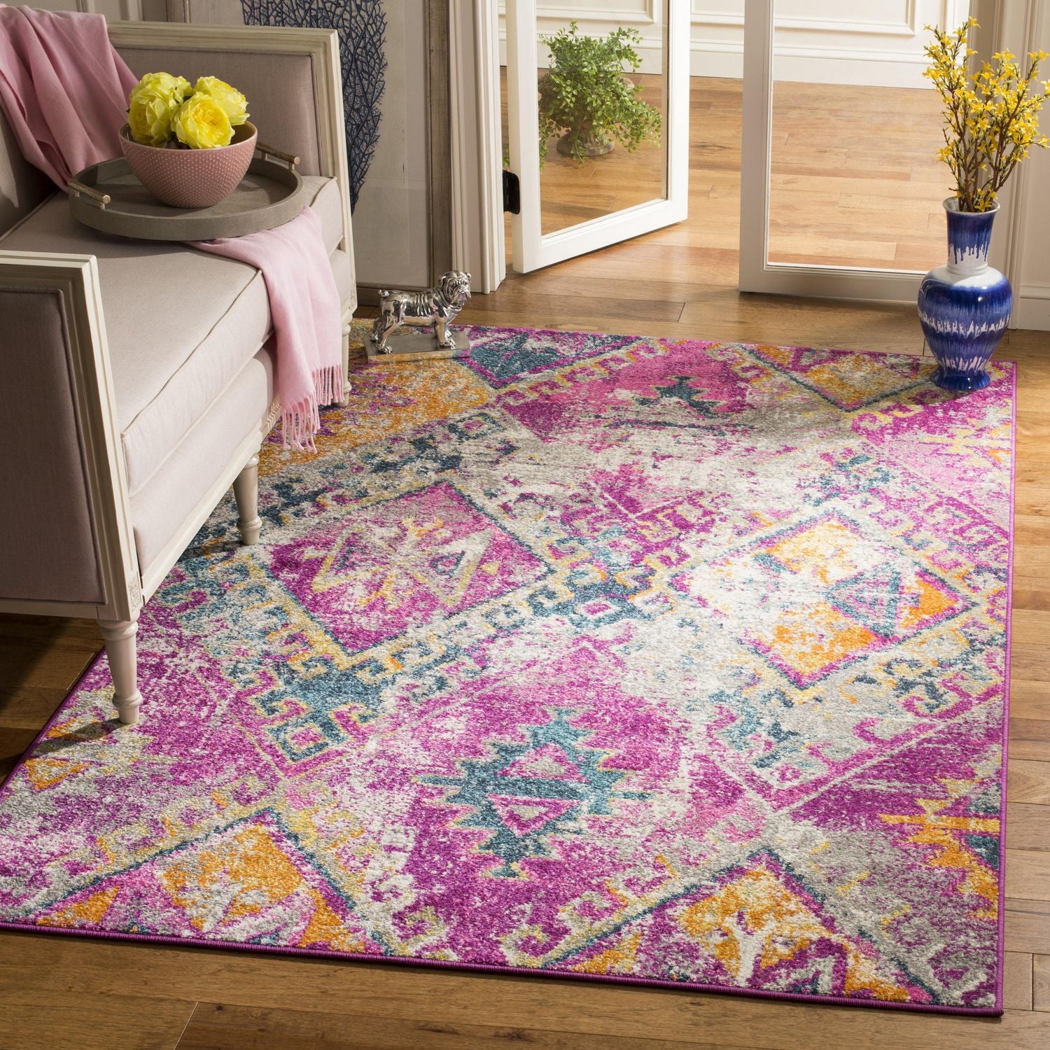 SAFAVIEH Madison Barrfind Geometric Area Rug - Walmart.ca