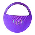 thumbnail image 3 of jinwen Obstacle Course Bag Gymnastics Equipment Organizer for Show Performance Violet L, 3 of 9