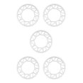 thumbnail image 3 of Ruiboury Lightweight And Easy To Install - Smooth Operation Chain Ring For Bicycles Bicycles Crank Bike Chain 50T silver 5Set, 3 of 6