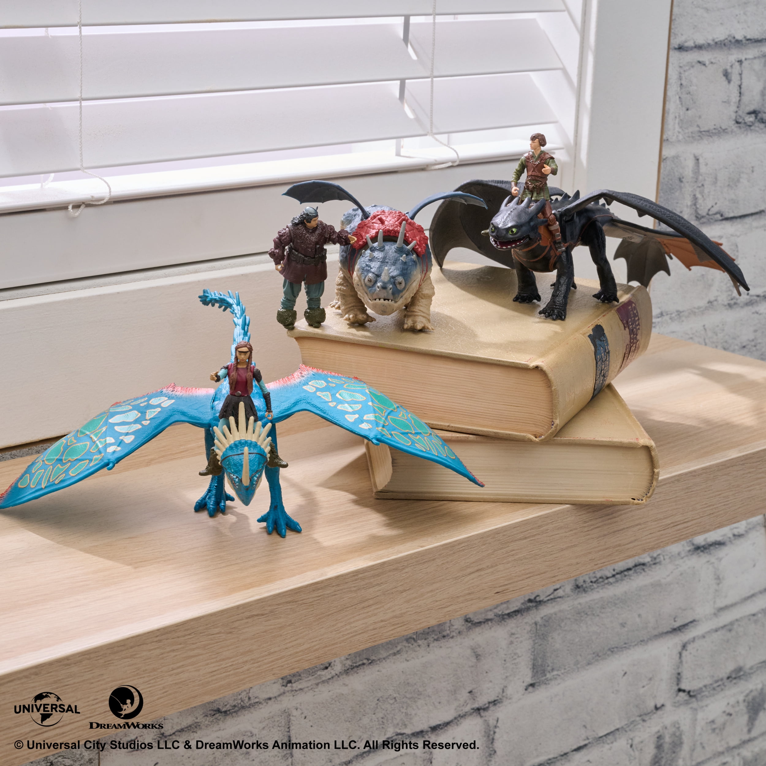 DreamWorks Dragons, How to train Your Dragon, Gronckle & Fishlegs, Duo de figurines Vikings articulées, jouets pour enfants à partir de 4 ans