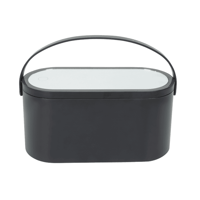 Equate Étui de toilette rigide avec miroir DEL