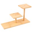 thumbnail image 1 of Zootealy 3 Tiers Potted Plant Holder DIY Mini Tabletop Plant Stand Desktop Flower Holder Storage Rack Shelf Bamboo Plant Stand Plant Display Rack for Home Office Cafe Book Store, 1 of 5