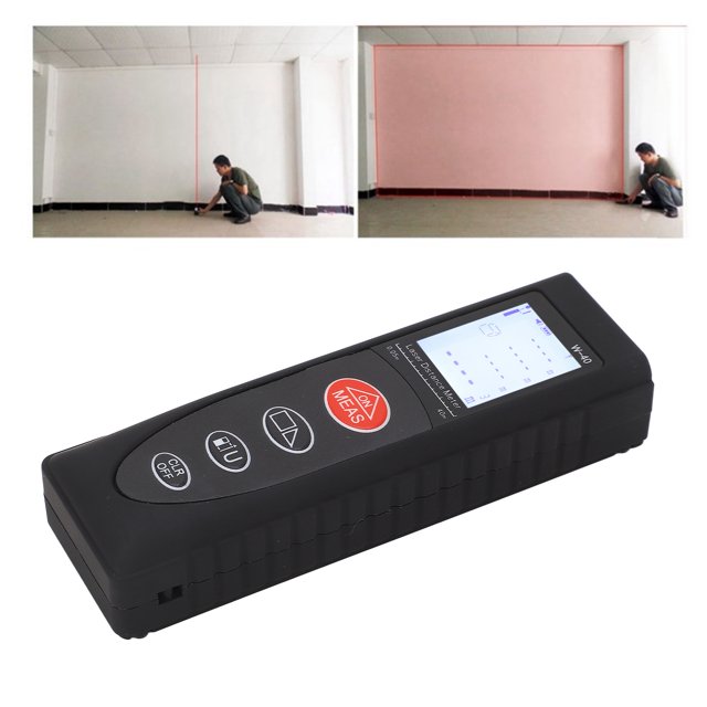 Mini Télémètre, Rechargeable Mesure Précise Faible Consommation Distancemètre 40meter 3 Unités pour la Construction