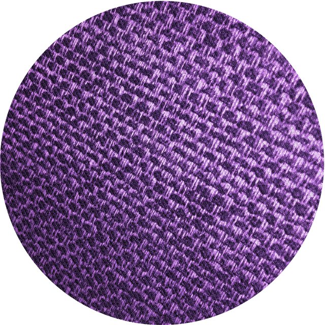 Ahgly Company Tapis d'Intérieur Rond Lavable en Machine Transitionnel Violet, 4 Pieds Rond