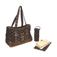 thumbnail image 1 of Kalencom Sac à Couches Week-End, Fleur de Lis Chocolat, 1 of 1