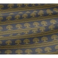 thumbnail image 5 of oneOone Viscose Jersey Fabric Arrow & Tree Block Print Fabric BTY 60 Inch Wide, 5 of 5