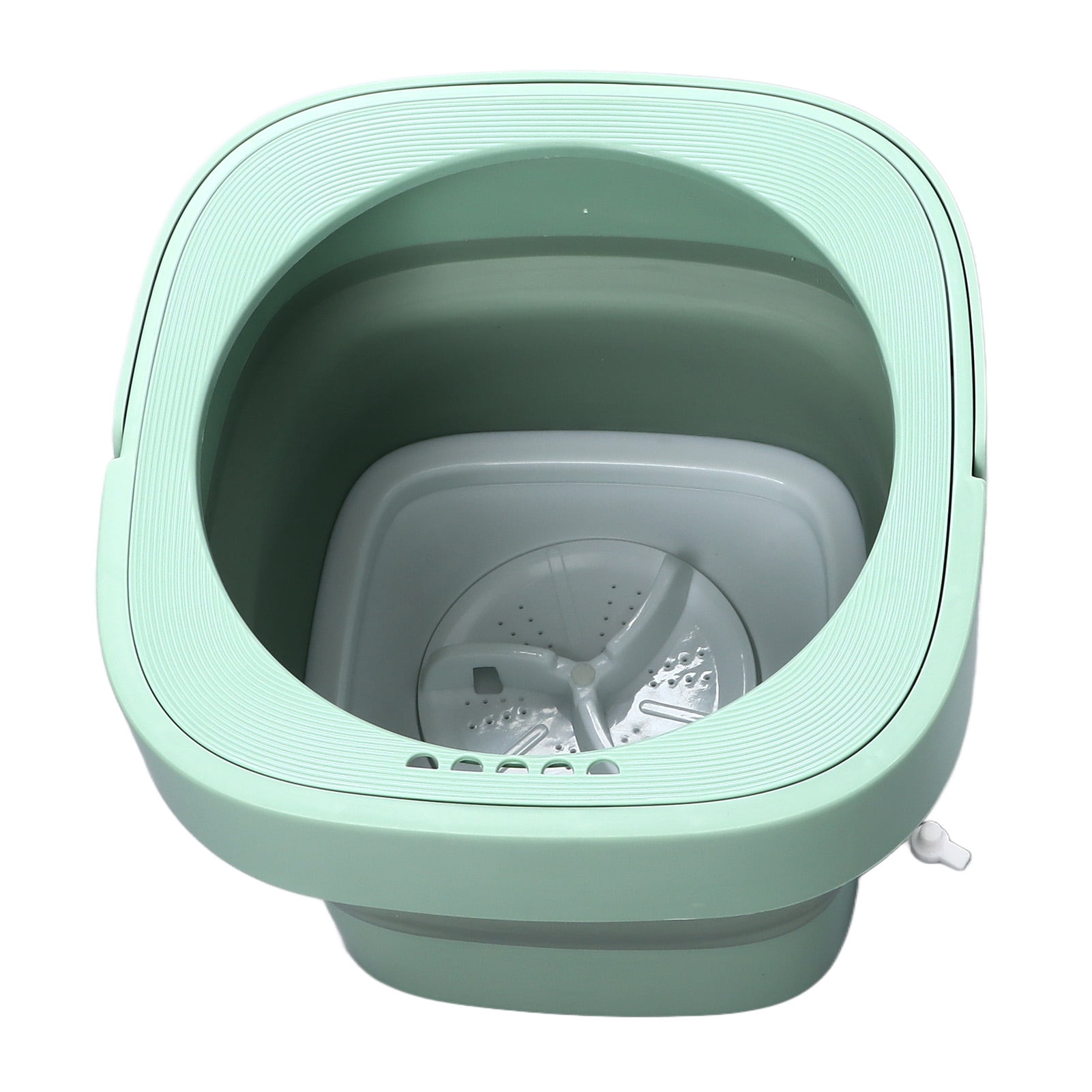Mini Foldable Washer, 8L Capacity Mini Portable Bucket Washer  for Apartment