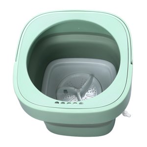 Mini La rondelle à seau portable, Mini Lave-linge pliable US Connecteur 100-240V Nettoyage en profondeur pour la maison