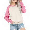thumbnail image 2 of Mefallenssiah Sweat à Manches Longues pour Enfants Garçons Filles Tout-Petits Col Rond Pull Décontracté Vêtements pour Adolescentes, 2 of 5