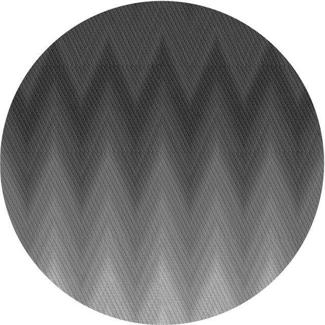 Ahgly Company Tapis de Zone Rond Gris Transitionnel pour Intérieur Lavable à la Machine, 3 Pieds Rond