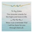 thumbnail image 1 of 1 Gold Set With Blue Diamond Ladies Family Simple BraceletThe Best Gift for A Loved One, 1 of 9