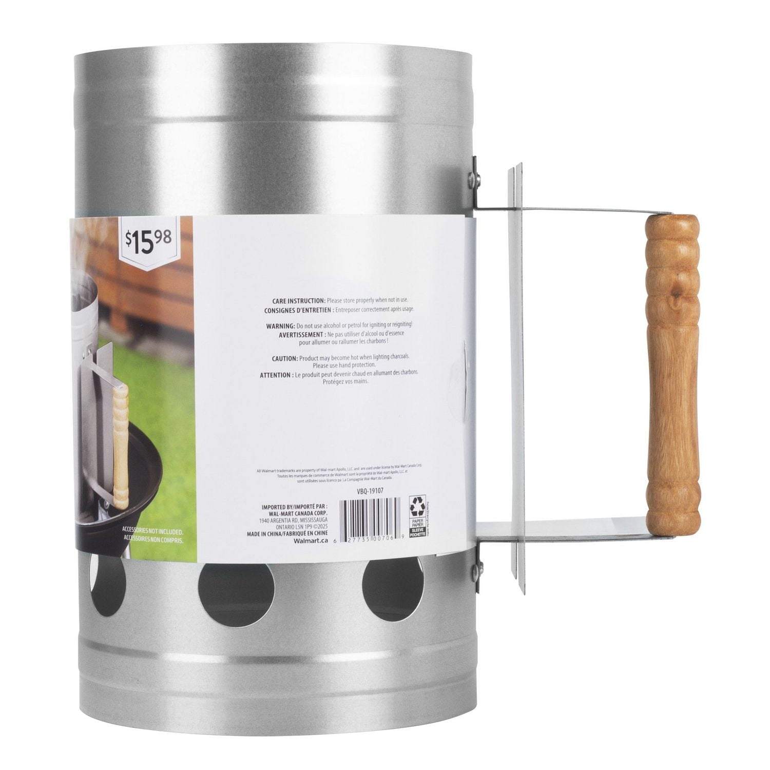 Expert Grill BBQ STARTER CHIMNEY