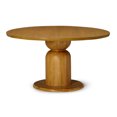 thumbnail image 1 of Maven Lane Mila Contemporary Round Wooden Dining Table in Refined Natural Finish, 1 of 6