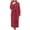 Wine, variant on Robes For Women Long Cotton Cloth Robes For Women Plus Size Bathrobe Women'S Robes Women Robes Xxl