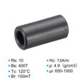 thumbnail image 3 of Unique Bargains Ferrite Toroid Core, Toroid Core 0.4' ODx0.2' IDx0.8' H, Black 30 Pack, 3 of 5