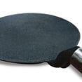 thumbnail image 4 of Verka Traditional Cast Iron Tawa 26cm – Pre-Seasoned Roti Tawa with Wooden Handle, Round Base, Chemical-Free Naturally Non-Stick Surface, 4 of 5