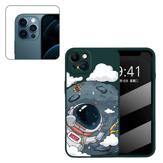 Anime Back Covers Drop-proof Full-wrap Anime Graffiti for Iphone 13/13 Pro/13