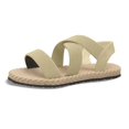 thumbnail image 1 of Omen Stitching Hollow Out Chunky Bottom Heel Big Size Open Toe Casual Sandals Women, 1 of 6