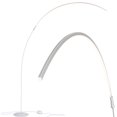 thumbnail image 1 of Brightech Sparq Arc Maison Moderne 67" Haut Arc LED Lampadaire Debout, Argent, 1 of 10