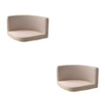 thumbnail image 3 of kurtrusly Trilateral Chair Covers Wide Application And Strong Elastic Chair Protection Made Easy Polyester Cover Chairs Decoration khaki 2Set, 3 of 6