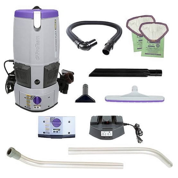 ProTeam Super Coach Pro Aspirateur à Dos de 10 Qt avec Trousse OS1 - 120 V