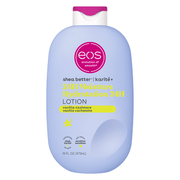 eos Shea Better 24H Moisture Body Lotion, Vanilla Cashmere