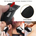 thumbnail image 3 of Compatible Electric groin hair trimmer, pubic hair trimmer, men's grooming, epilator, rechargeable shaver with stand_Perfect Gift, 3 of 5