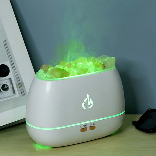 Jusqu'à 65 % de Réduction! Humidificateurs pour Chambre Flamme Simulée Machine d'Aromathérapie Sept Couleurs, Décoration Maison