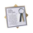 thumbnail image 1 of Keychain New Simple Style Personality Keychain Jewelry Men's And Women's Car Keys With Wallet Keychain Keyring Q1X8, 1 of 1