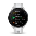 thumbnail image 2 of Garmin Forerunner 165 GPS Running Smartwatch and Fitness Tracker with Heart Rate - Mist Grey/Whitestone, 2 of 4